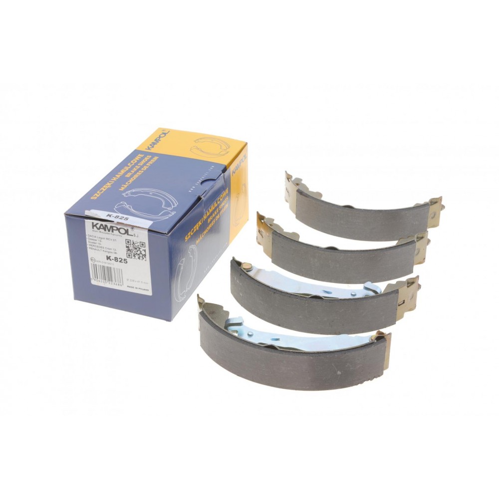 Колодки гальмівні (задні) Renault Kangoo 08- (барабанні) (228x42)