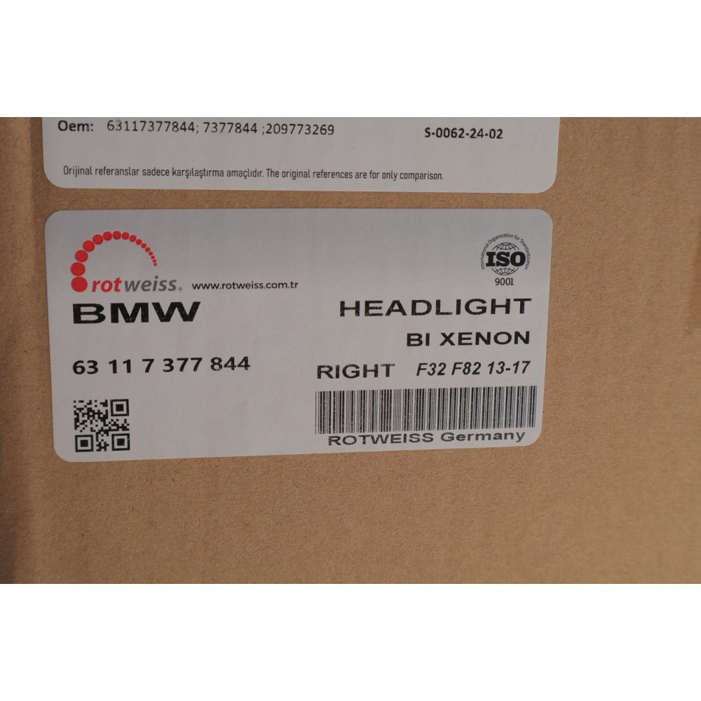 Фара (R) BMW 4 (F32/F82) 13-20 (Bi-Xenon)