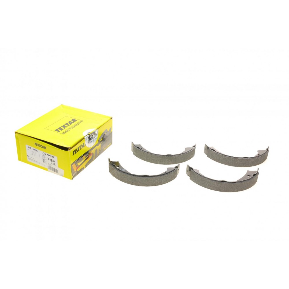 91074700 TEXTAR Комплект гальмівних колодок, стояночная тормозная система