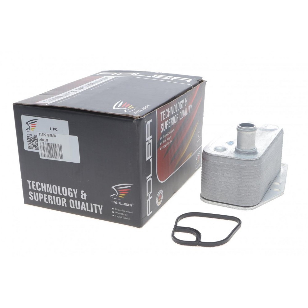 Радіатор масляний BMW 3 (E90) 320 d 04-11 M47/N47 (теплообмінник)