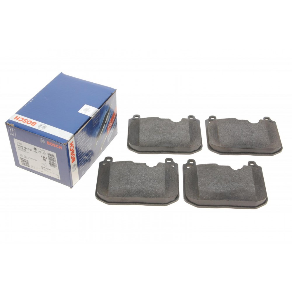 0 986 424 331 BOSCH Комплект гальмівних колодок дисковий гальм