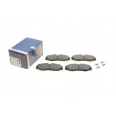 0 986 424 204 BOSCH Комплект гальмівних колодок дисковий гальм