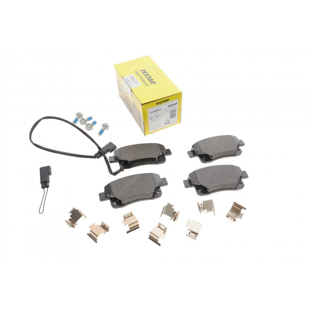 2448601 TEXTAR Комплект гальмівних колодок дисковий гальм