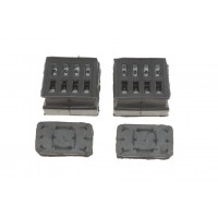 Комплект подушок ресори (передньої) MB Sprinter/VW Crafter 06- (пластикової)