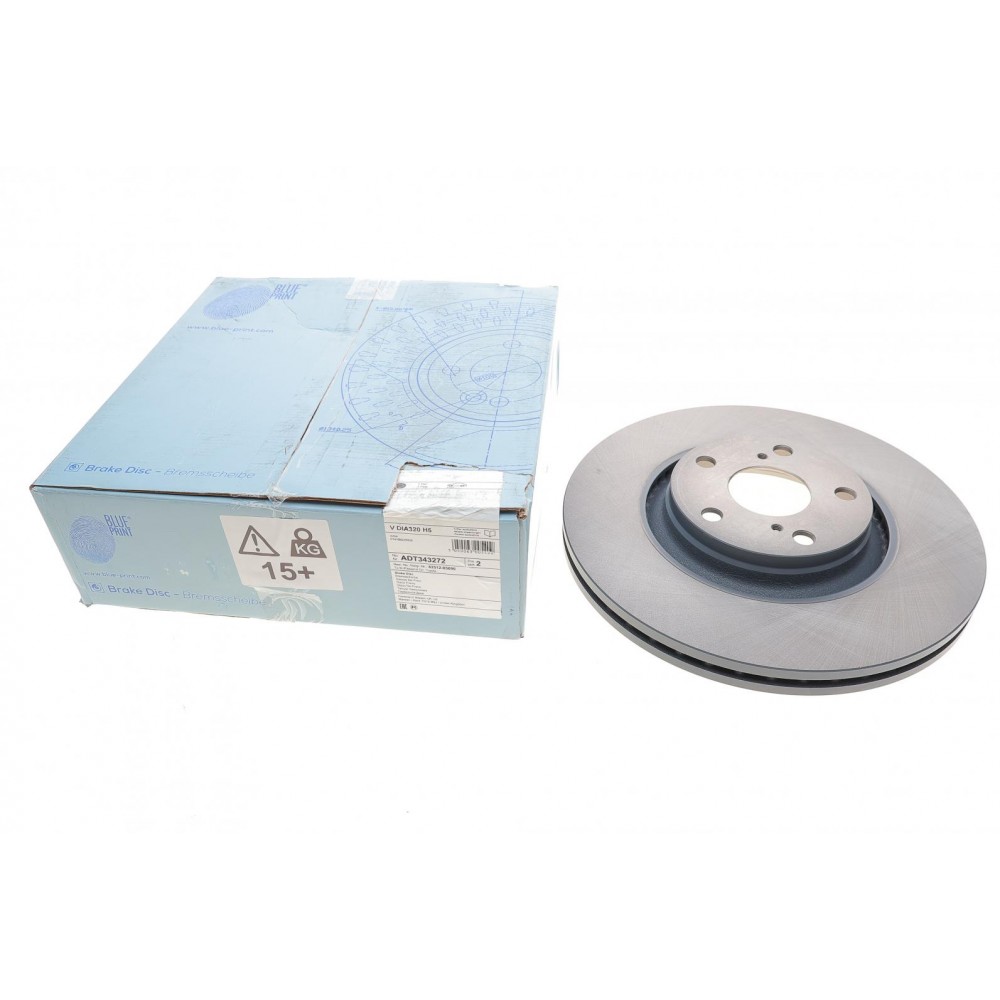 ADT343272 BLUE PRINT Гальмівний диск