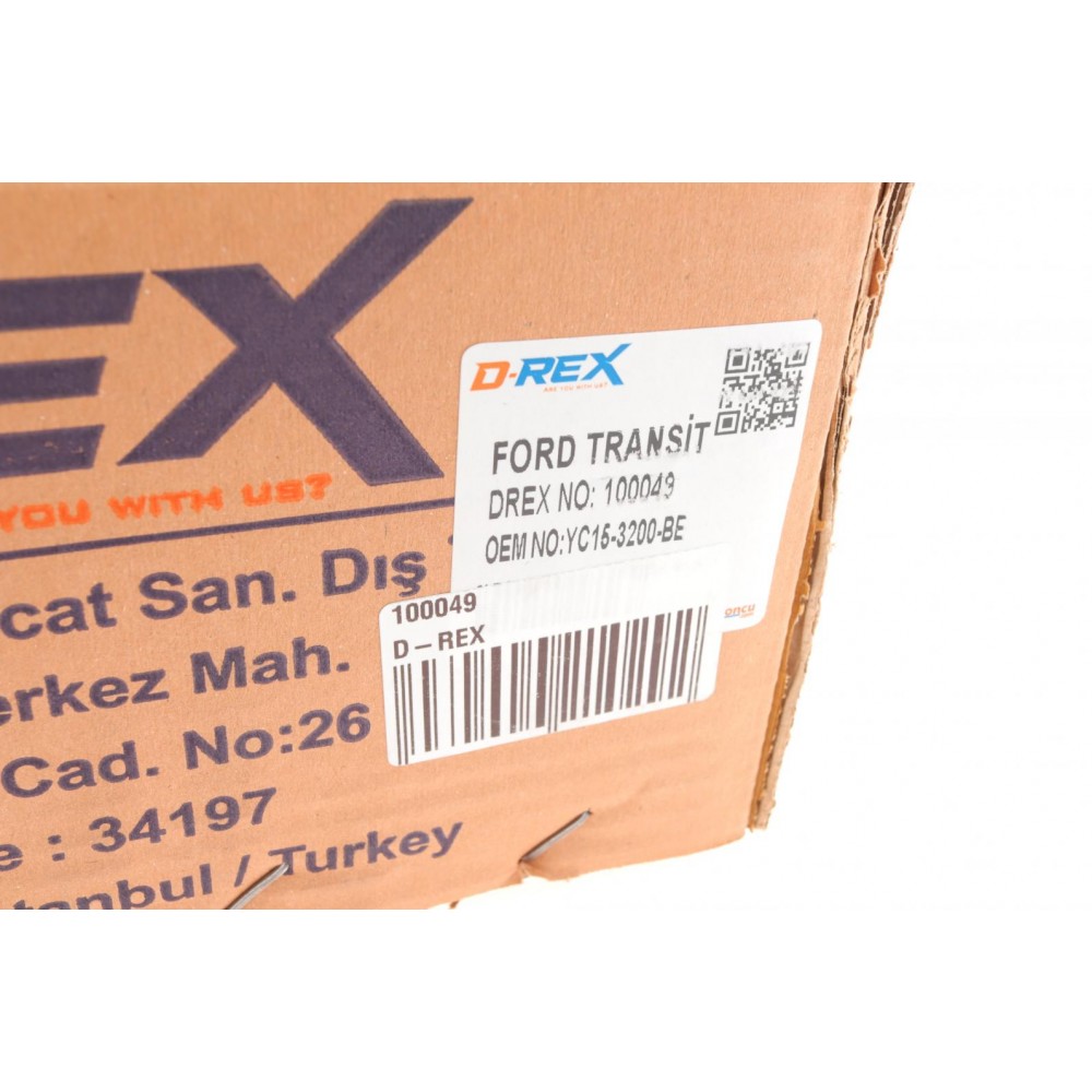 Рейка рульова Ford Transit 2.0/2.4Di/TDCi 00-06