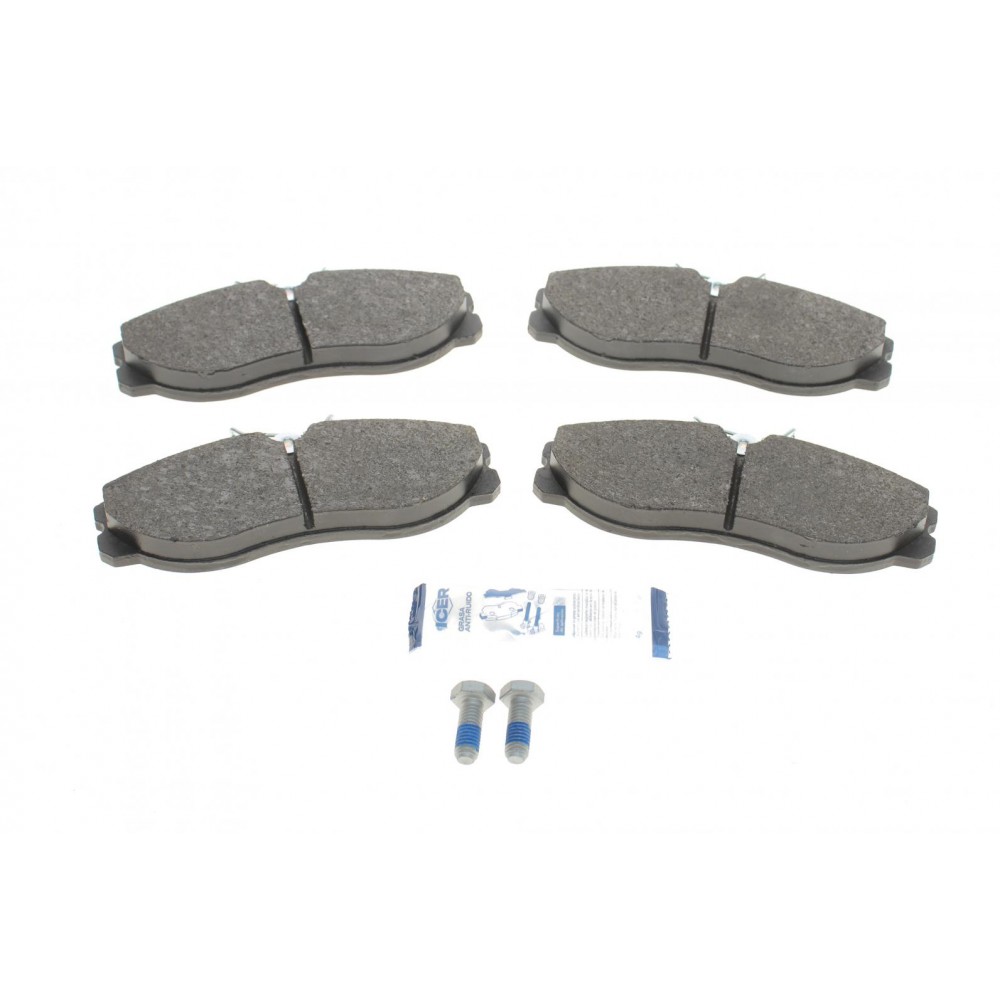 140933-700 ICER Комплект гальмівних колодок дисковий гальм