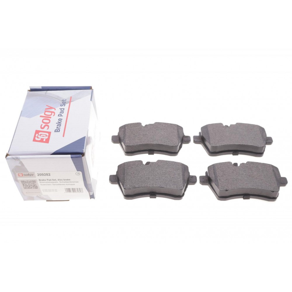 Колодки гальмівні (передні) MB A-class (W169) 04-12/B-class (W245) 05-11