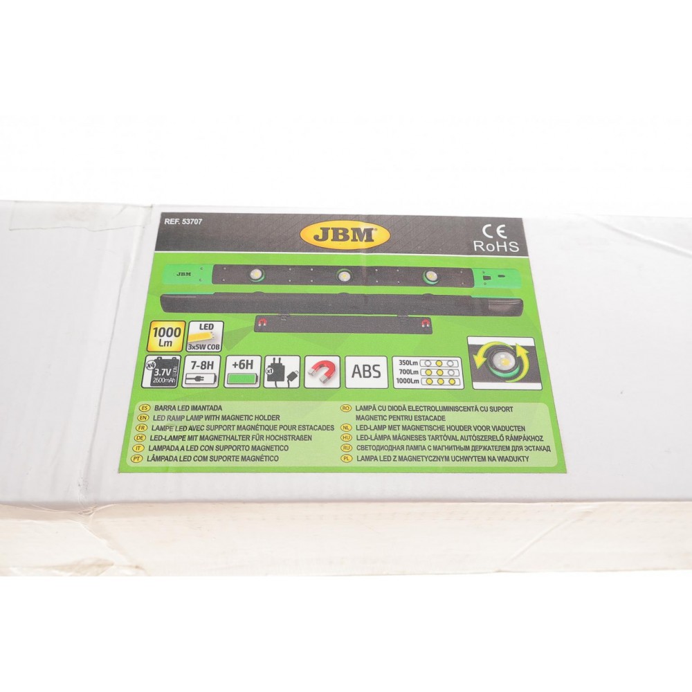 Ліхтар інспекційний світлодіодний(кріплення на магнітах/3x 5W LED/3 рівня світла) (350/700/1000Lm)