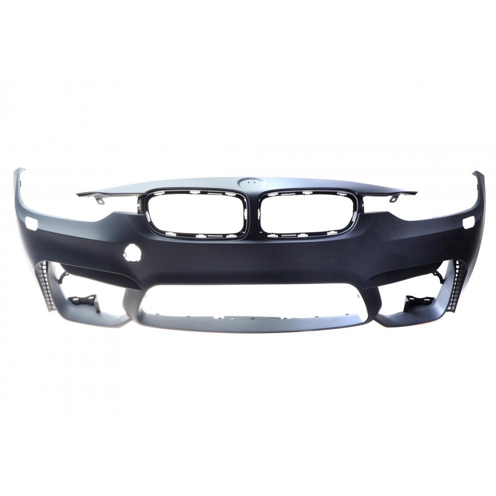 Бампер (передній) BMW 3 (F30/F80) 11-19 (M3-STYLE/с отв.фароомив. і п/тум.фар)