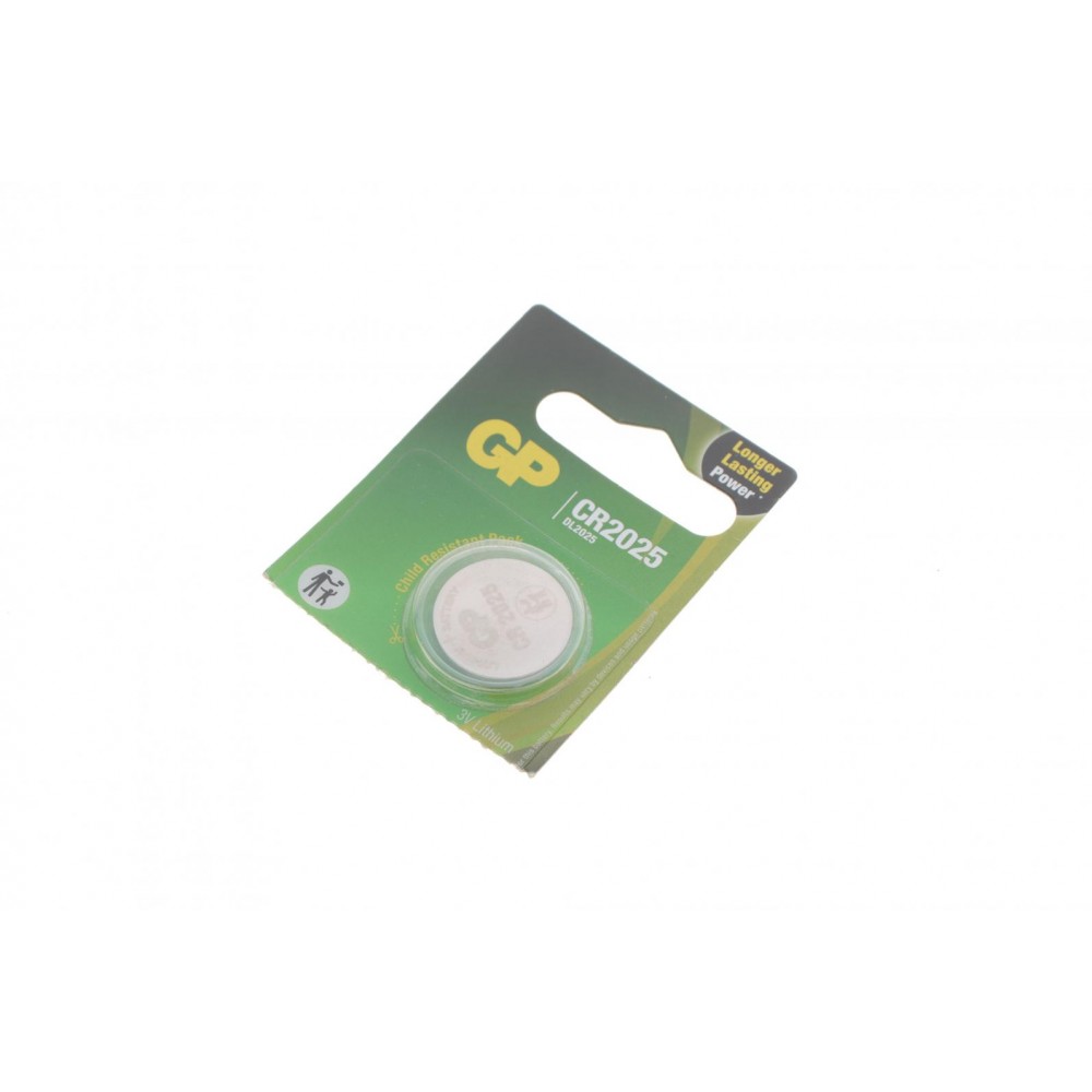 Батарейка GP Lithium CR2025-8U5 (3V DC) (1шт)
