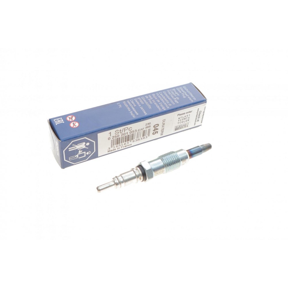 0 250 201 053 BOSCH Свічка розжарювання
