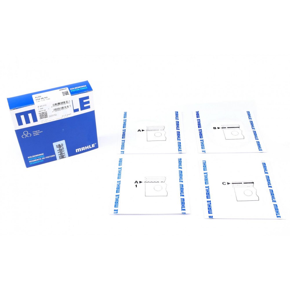 034 89 N2 MAHLE Комплект поршневих кілець
