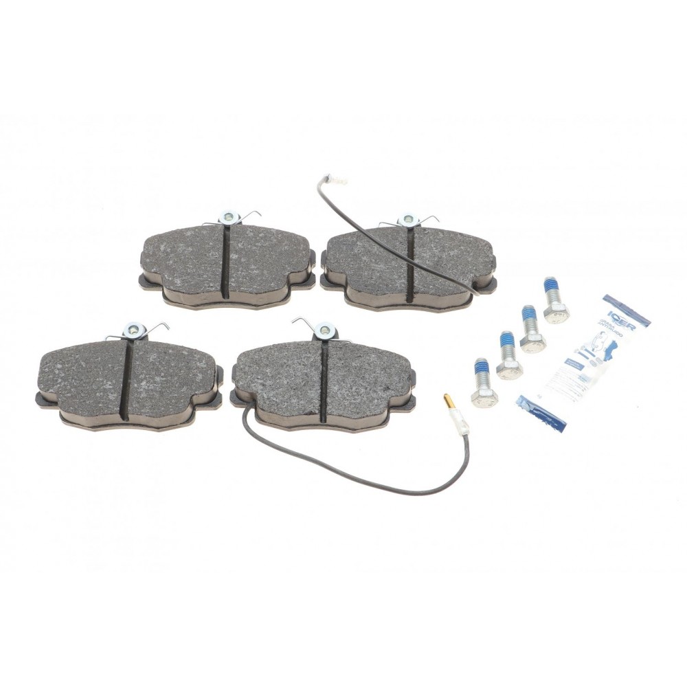 180554-700 ICER КомплеК т гальмівних колодок, дискове гальмо