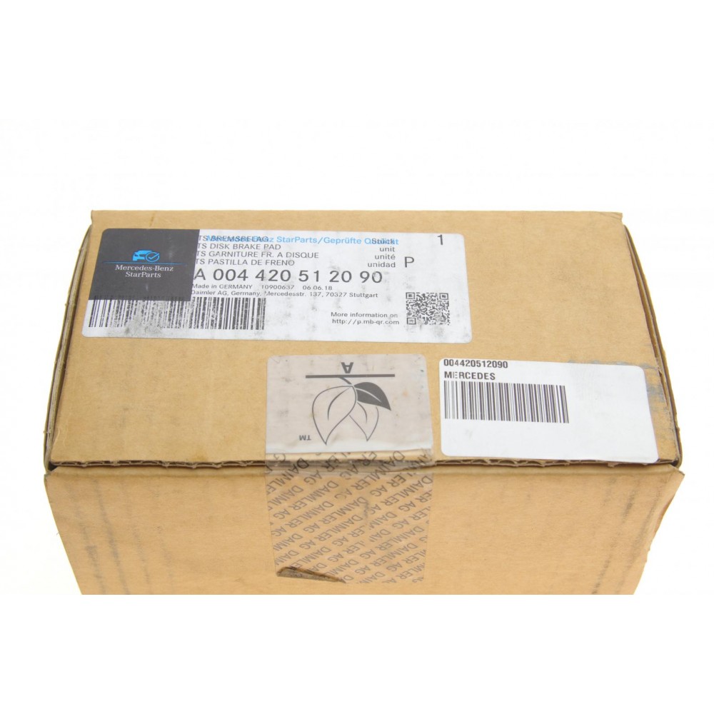 Колодки гальмівні (передні) MB C-class (W203)/CLC-class (CL203) 01-11