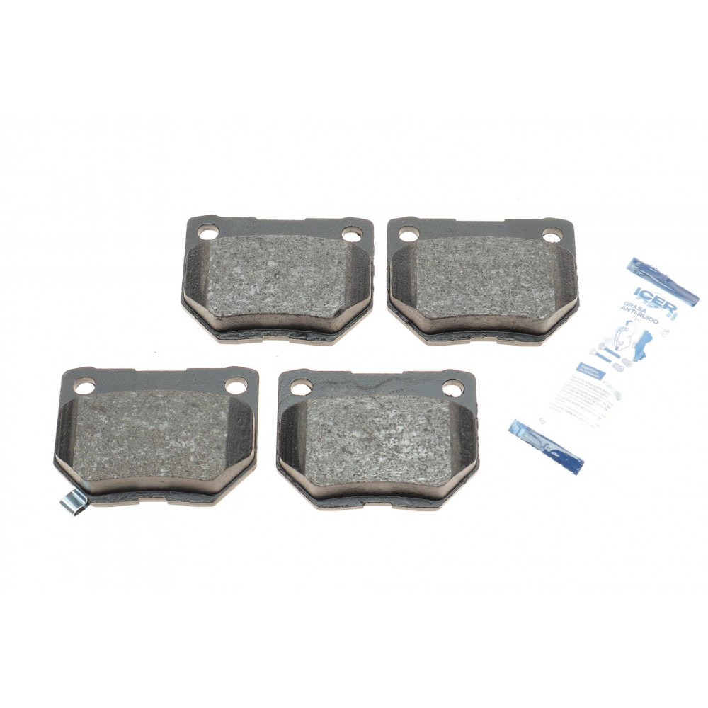 181749 ICER Комплект гальмівних колодок дисковий гальм
