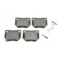 181749 ICER Комплект гальмівних колодок дисковий гальм