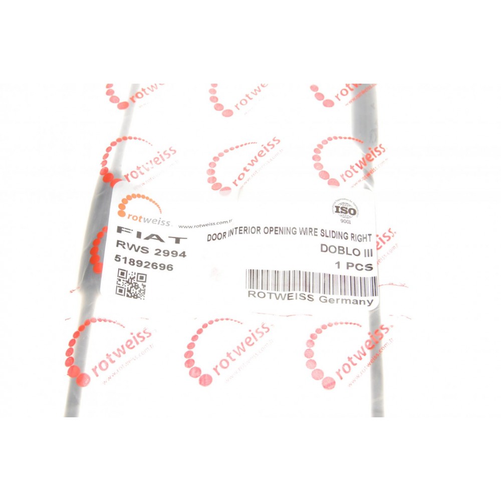 Трос дверей (бічних) Fiat Doblo 09- (R)