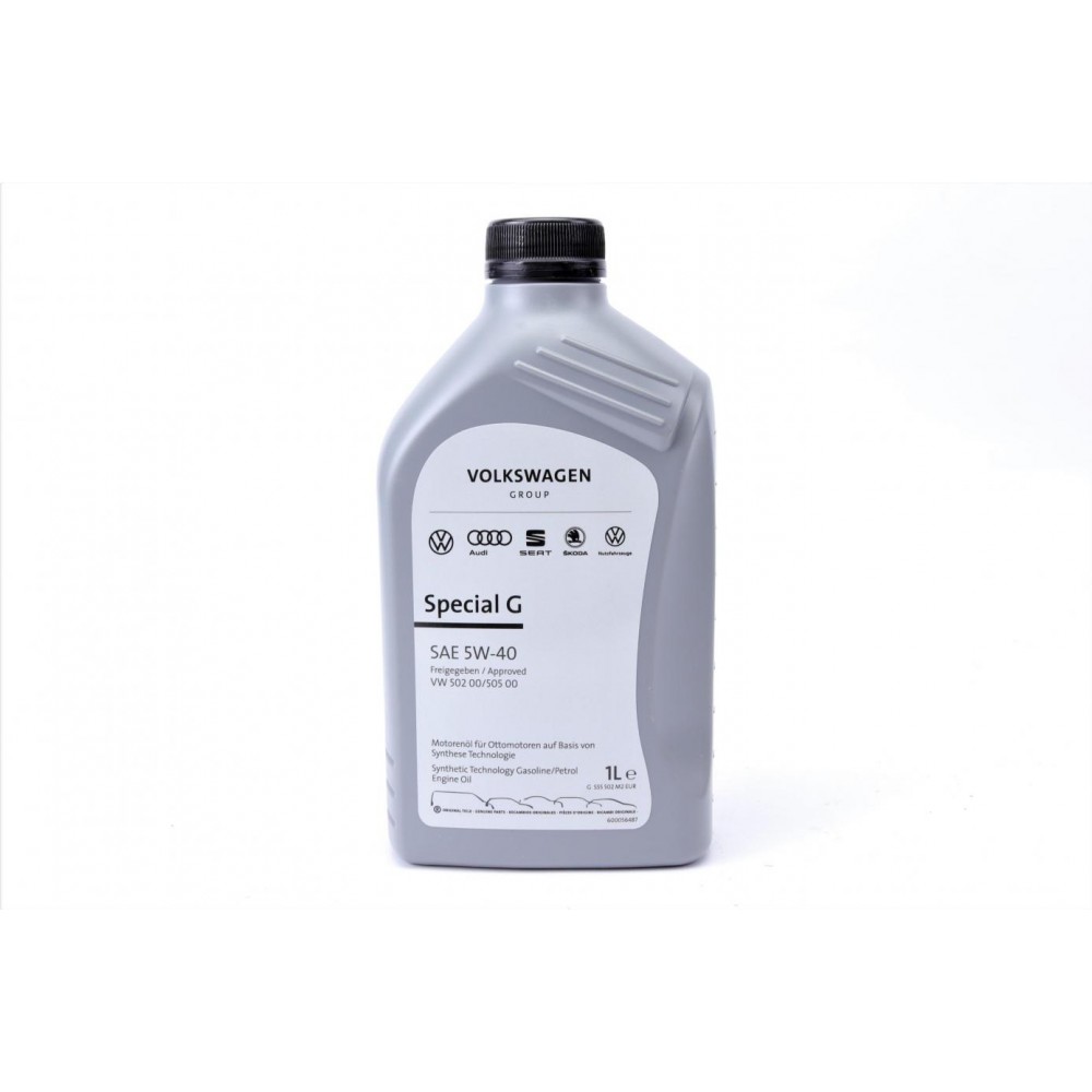 Олива моторне синтетичне VAG Special G SAE 5W-40, 1л (GS55502M2) купити в Україні цена