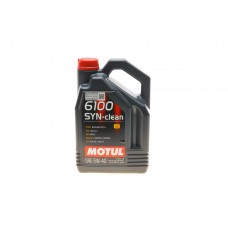 Олива моторне синтетичне MOTUL 6100 SYN-CLEAN Technosynthese 5W-40, 4л (854250) (107942)