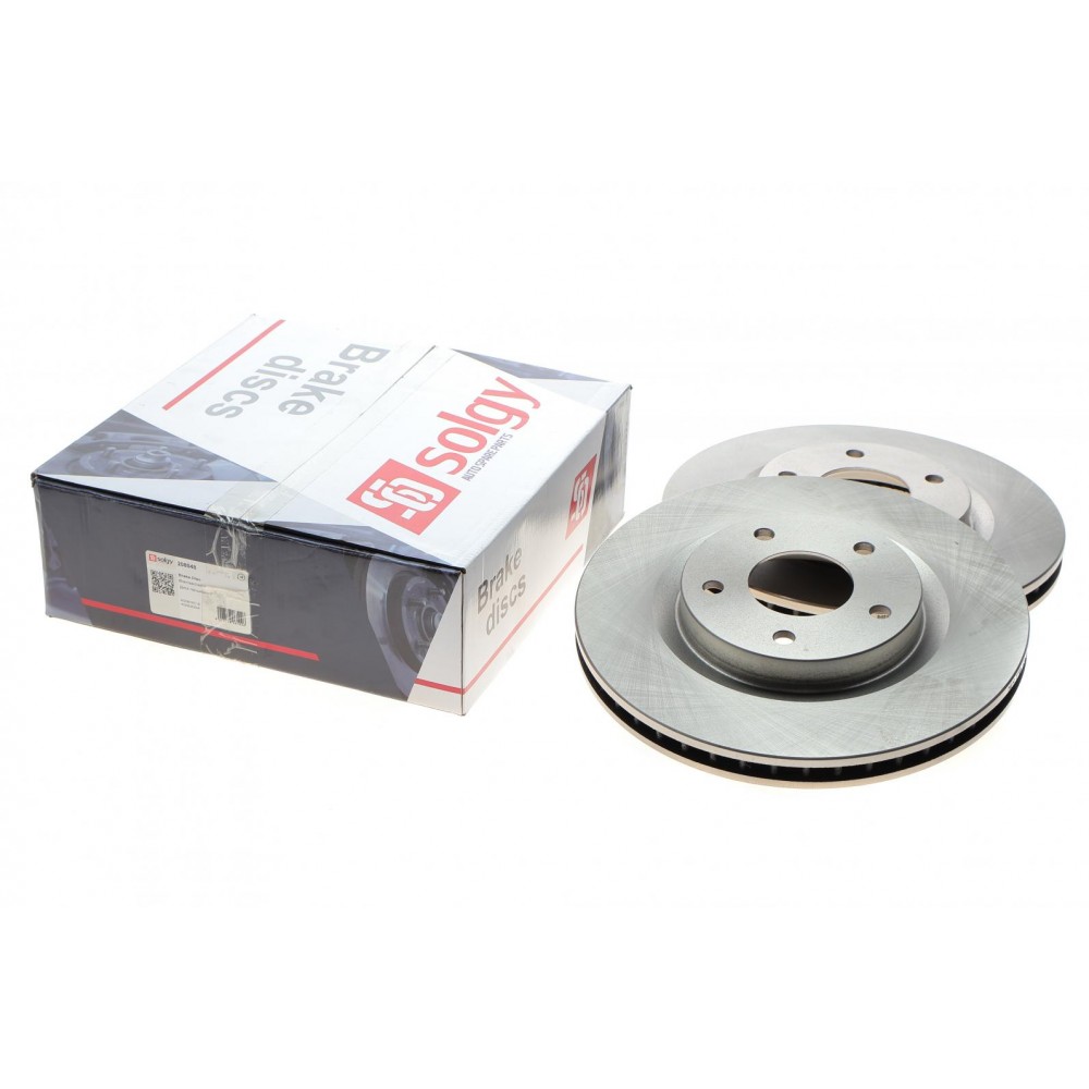 Диск гальмівний (передній) Nissan X-Trail 2.0/2.5dCi 07-/Juke 1.6 10- (296x26)