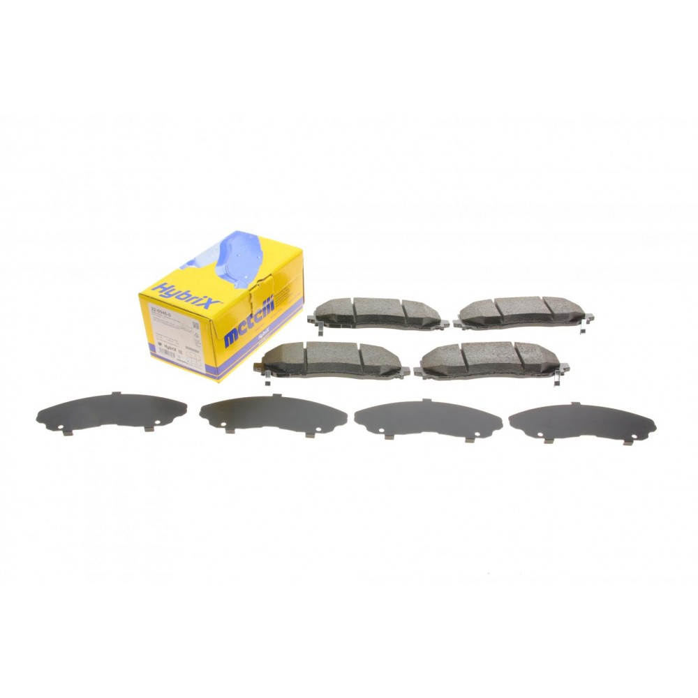 22-0946-0 METELLI Комплект гальмівних колодок дисковий гальм