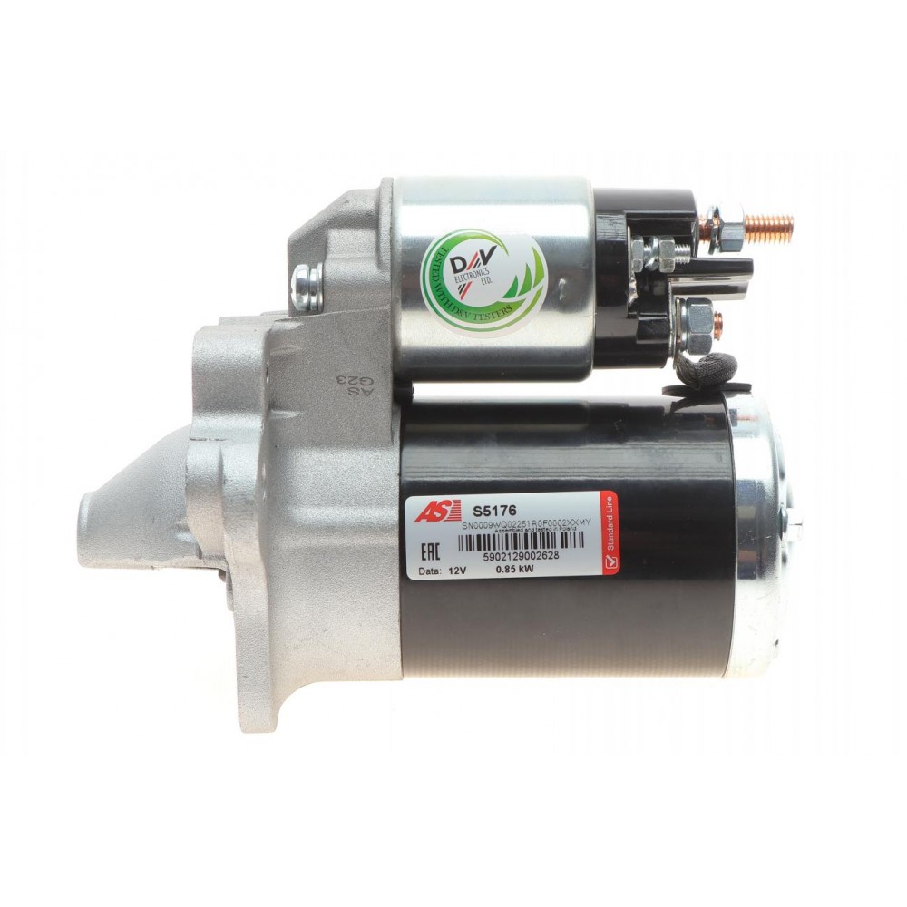 Стартер Renault Clio/Laguna/Megane/Scenic 1.6 16V 05- (12V/0.85kw) (z=8)