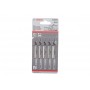 2608630030 Bosch Bosch Полотно пиляльне для електролобзика по дереву T101B, HCS лобзикова, 5шт