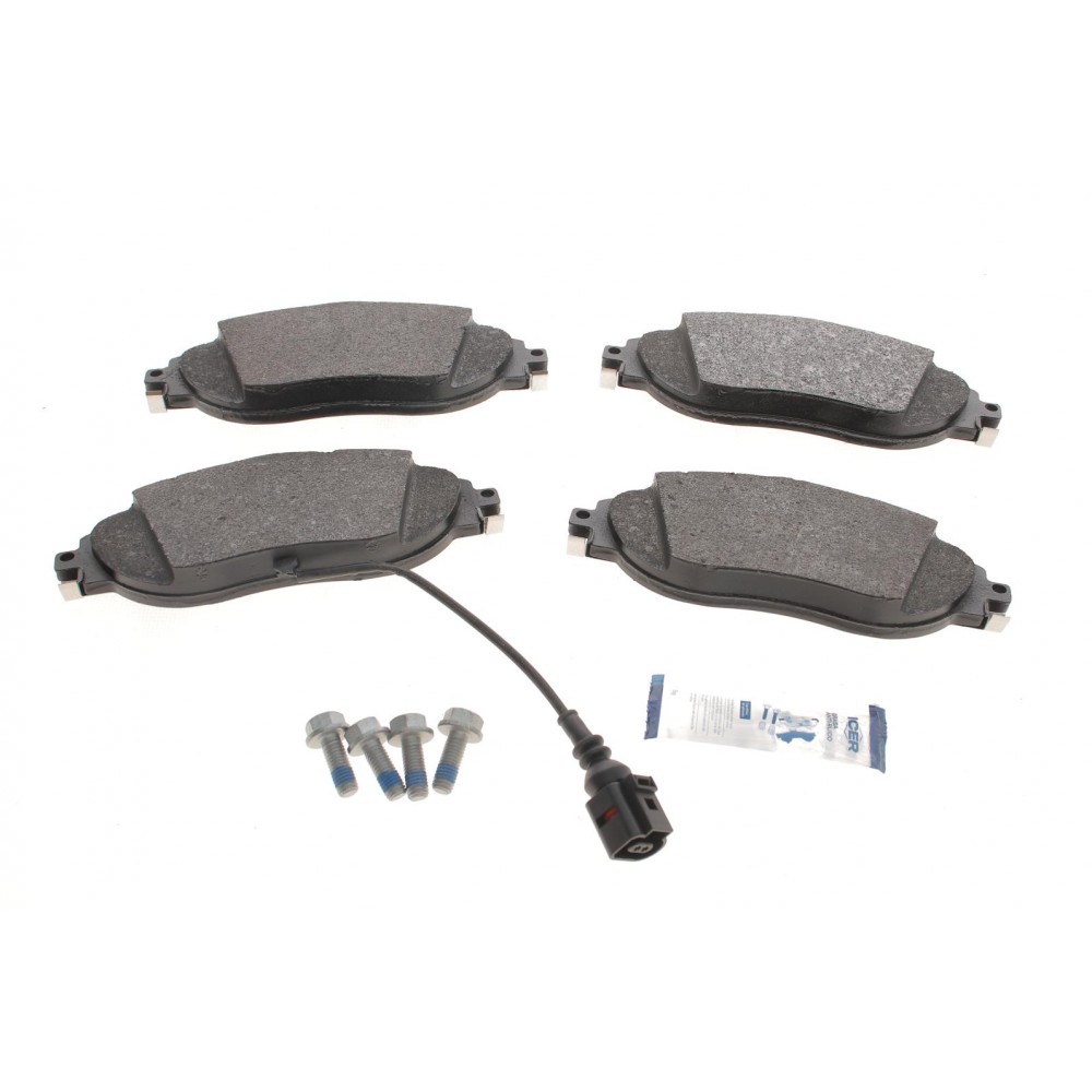 182018-087 ICER Комплект гальмівних колодок дисковий гальм