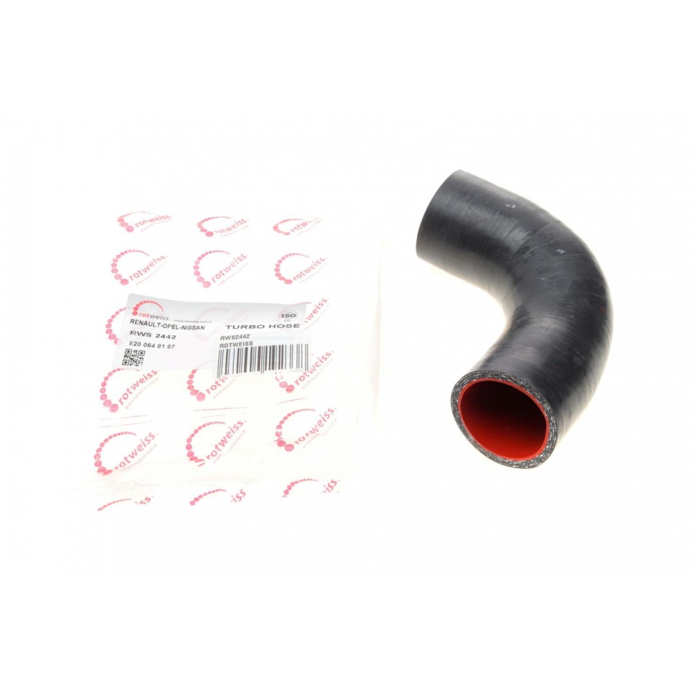 Патрубок інтеркулера Renault Trafic 2.5dCi 03- (короткий)