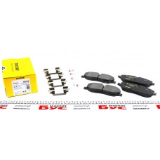 2419101 TEXTAR Комплект гальмівних колодок дисковий гальм