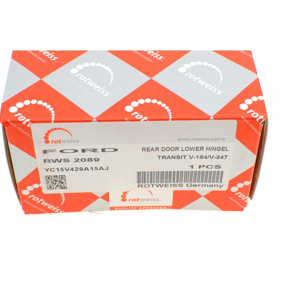 Петля дверей (задніх/нижня/L/180°) Ford Transit 01-