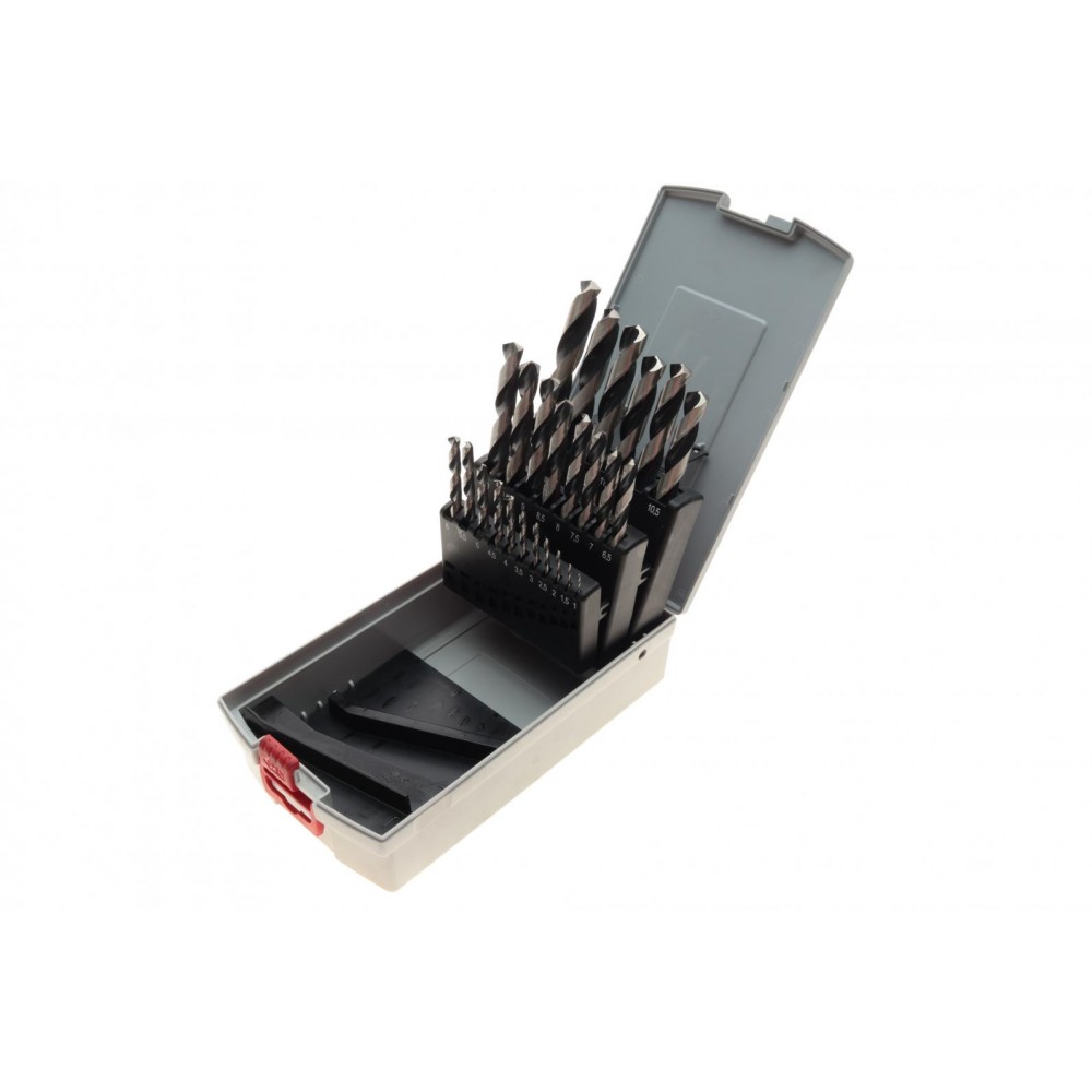 2608577352 BOSCH Набір свердел по металу Bosch HSS-PointTeQ, 25шт, 1-13мм, кейс