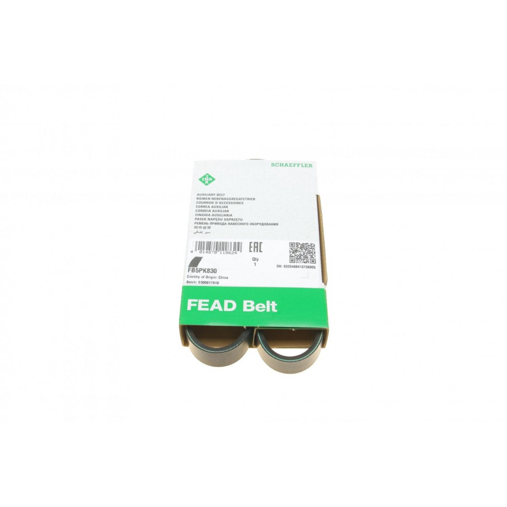 FB 5PK830 INA Поліклиновий ремінь