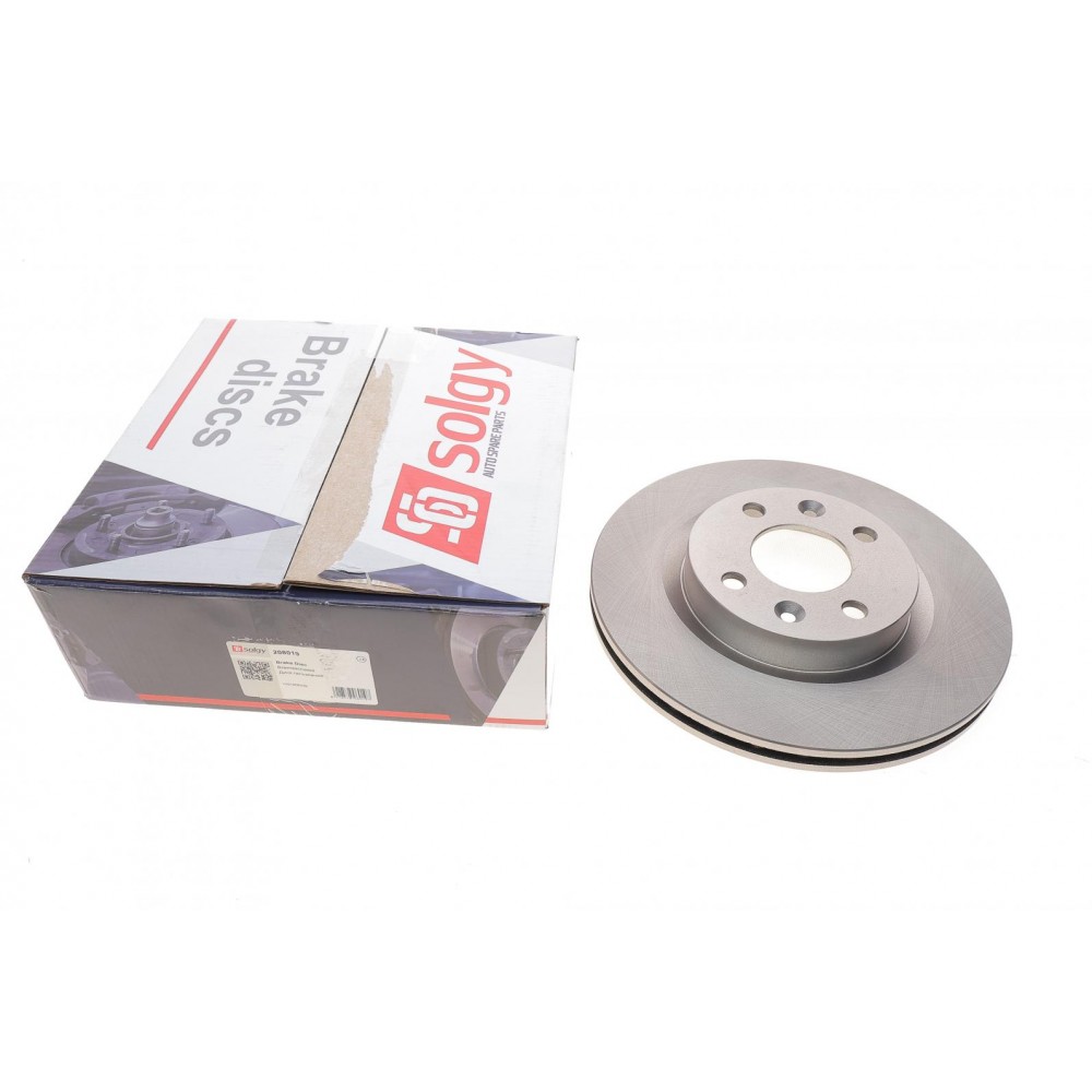 Диск гальмівний (передній) Renault Kangoo 97- (259x20.6)