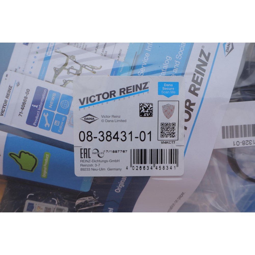 Комплект прокладок (нижній) Opel Astra/Vectra 05-