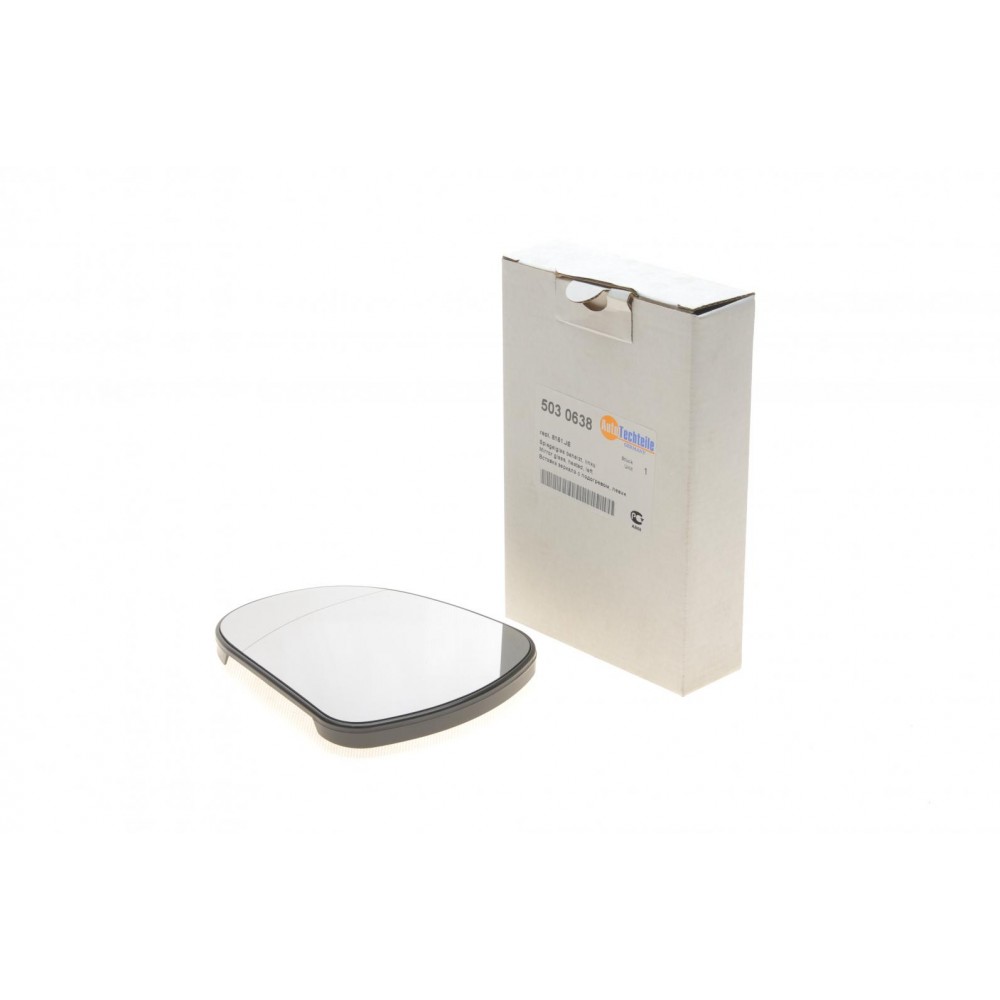 Скло дзеркала (з підігрівом) Peugeot 207/308 07-15 (L)