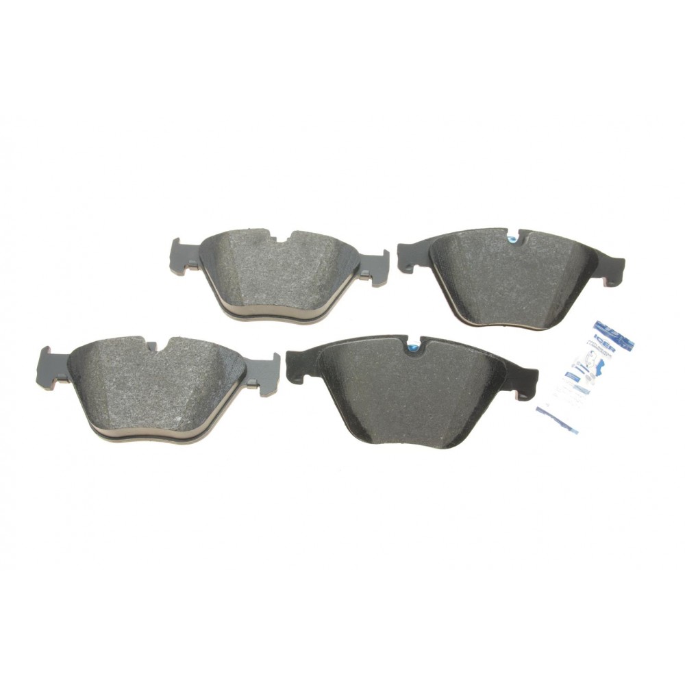 181998 ICER Комплект гальмівних колодок дисковий гальм