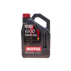 Олива моторне синтетичне MOTUL 6100 SAVE-LITE Technosynthese 5W-20, 4л (841350) (108030)