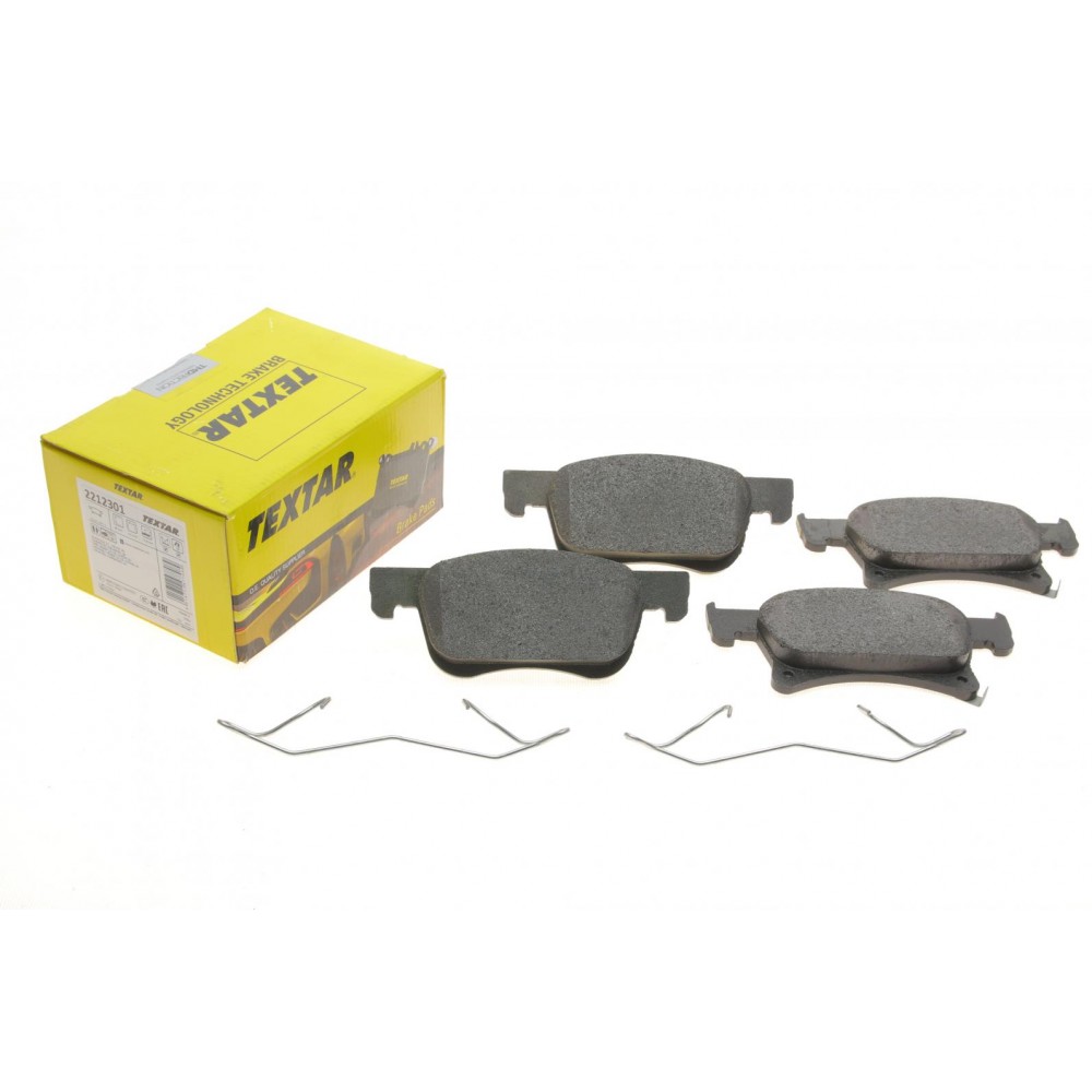 2212301 TEXTAR Комплект гальмівних колодок дисковий гальм