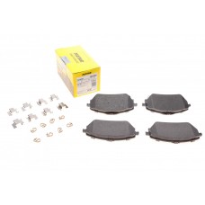 2278201 TEXTAR Комплект гальмівних колодок дисковий гальм