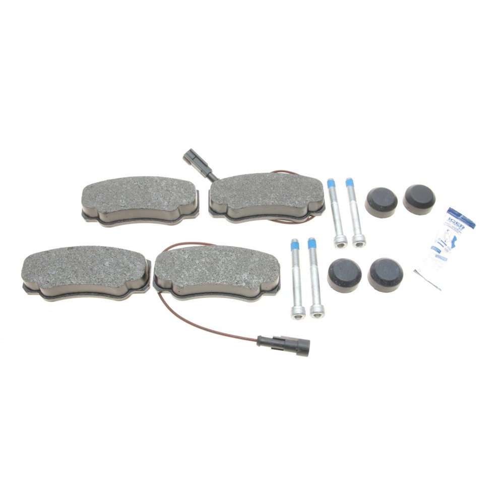 141847 ICER Комплект гальмівних колодок дисковий гальм