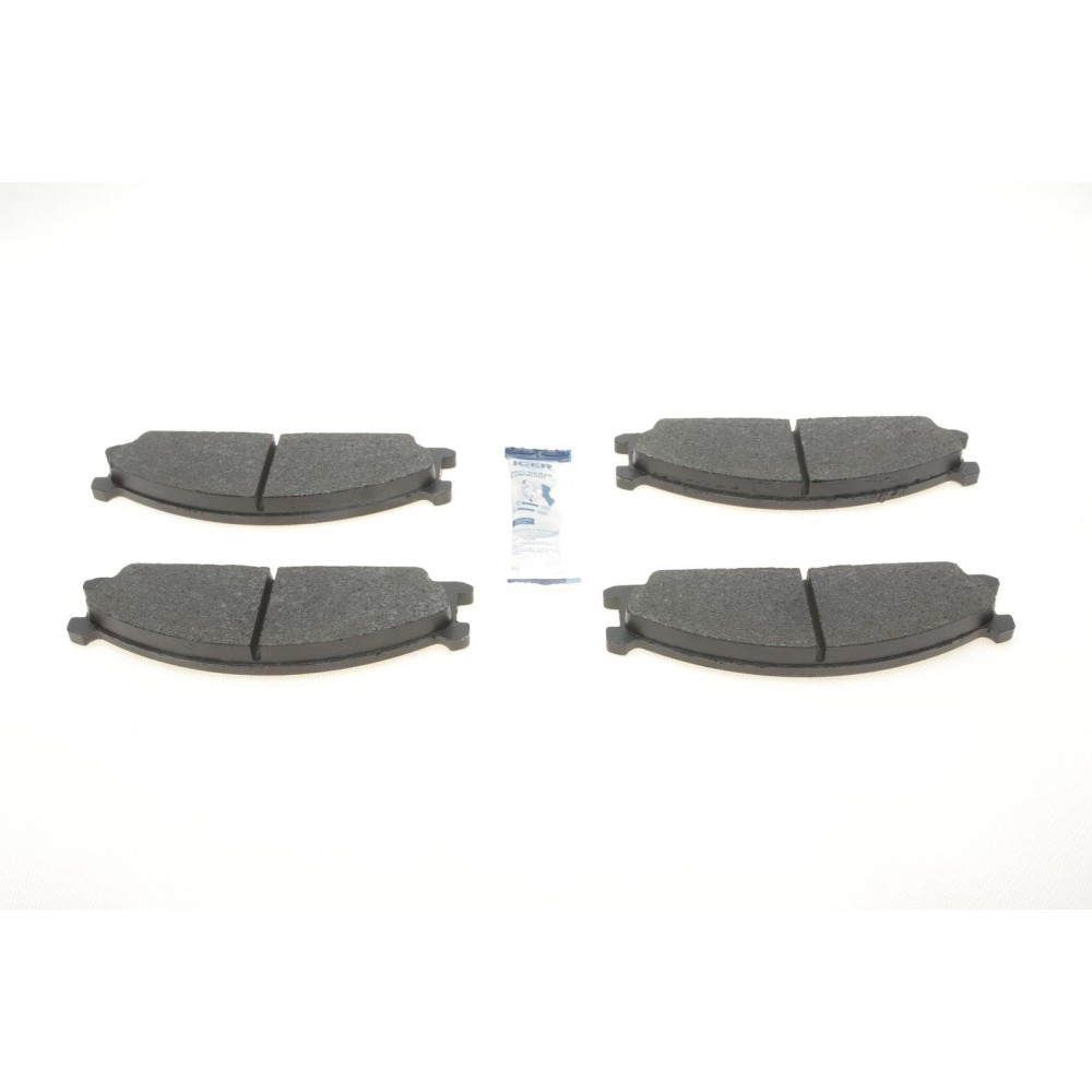 140884 ICER Комплект гальмівних колодок дисковий гальм