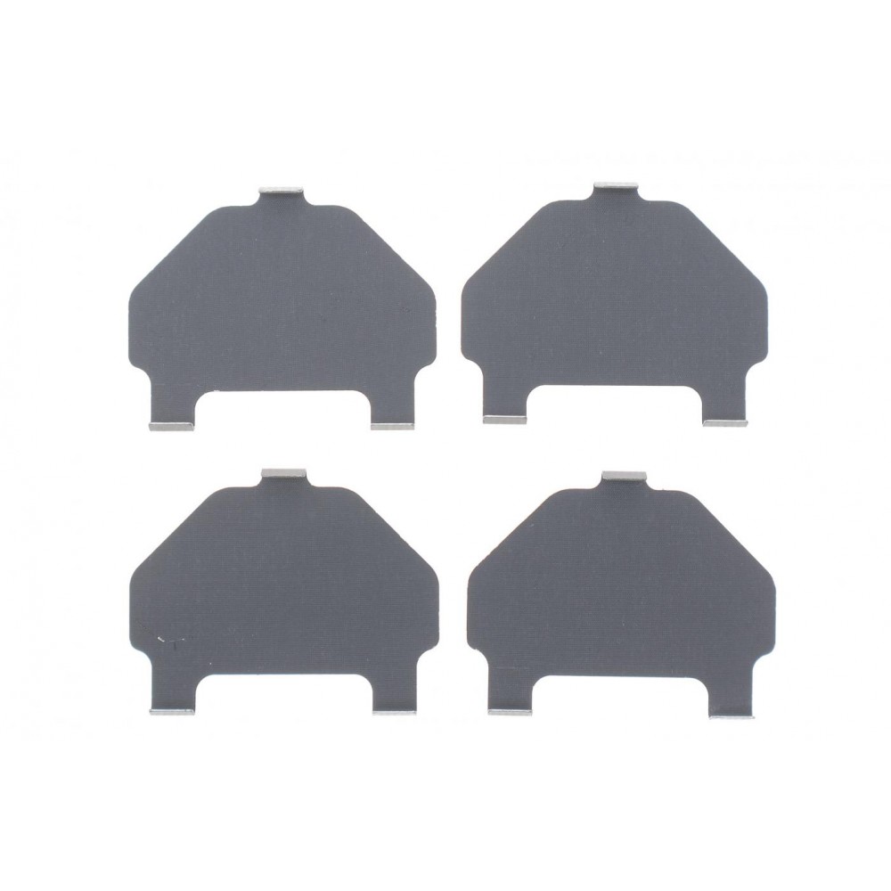 Комплект протискрипних пластин (задніх) Toyota Corolla 01-08/Camry 82-86/Yaris/Celica 99-05 (Akebono)