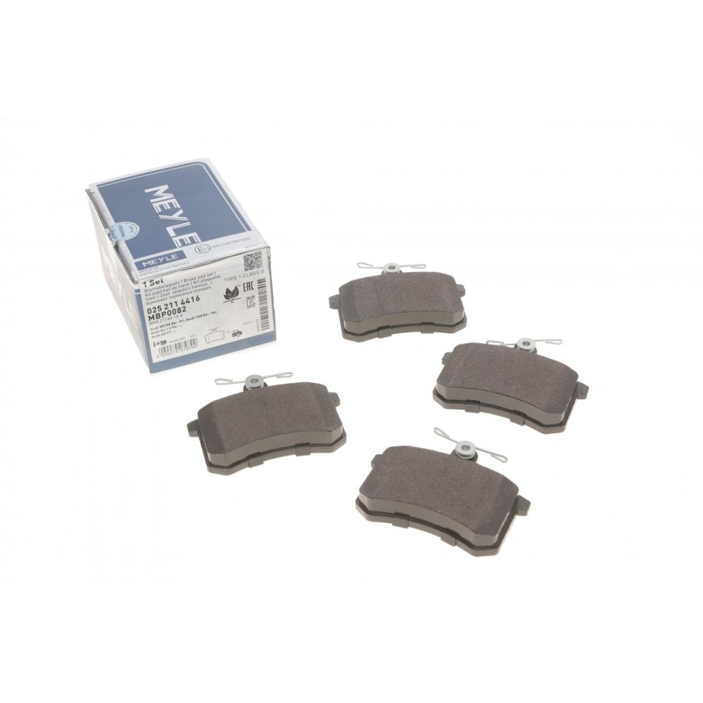 025 211 4416 MEYLE Комплект гальмівних колодок дисковий гальм