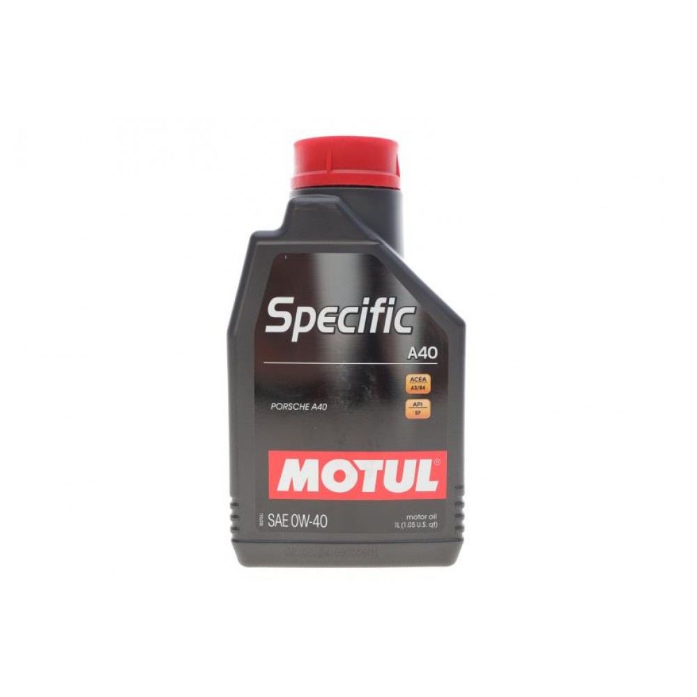 Олива 0W40 Specific A40 (1L) (Porsche A40) (ACEA A3/B3) (API SP) (112074)