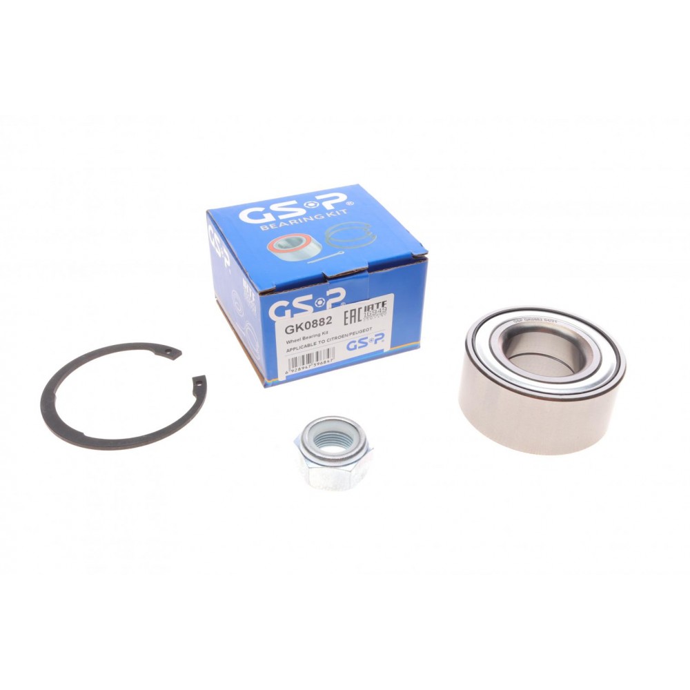 GK0882 GSP Комплект підшипника ступиці колеса