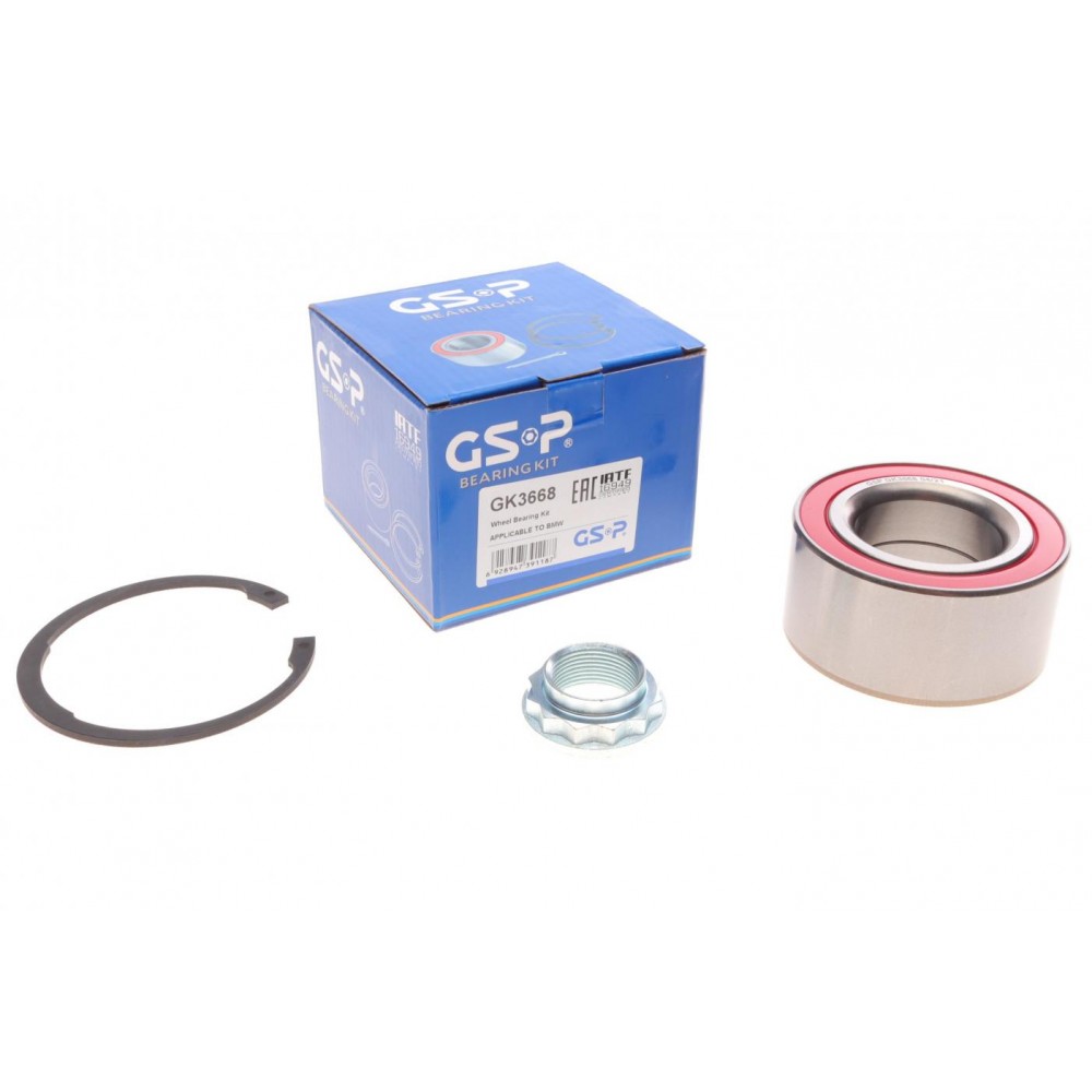 GK3668 GSP Комплект підшипника ступиці колеса
