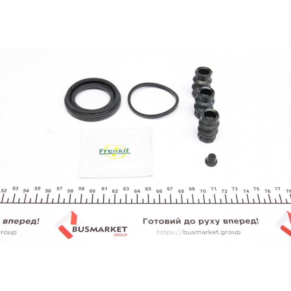 Ремкомплект супорта (переднього) Citroen C2/C3 02- (d=48mm) (+поршень) (Lucas)