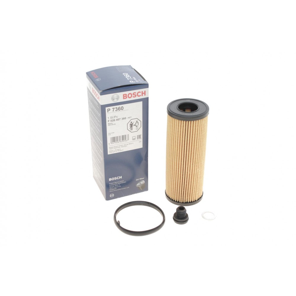 F026407360 Bosch ФІЛЬТР МАСЛяный KIA/HYUNDAI 20>>